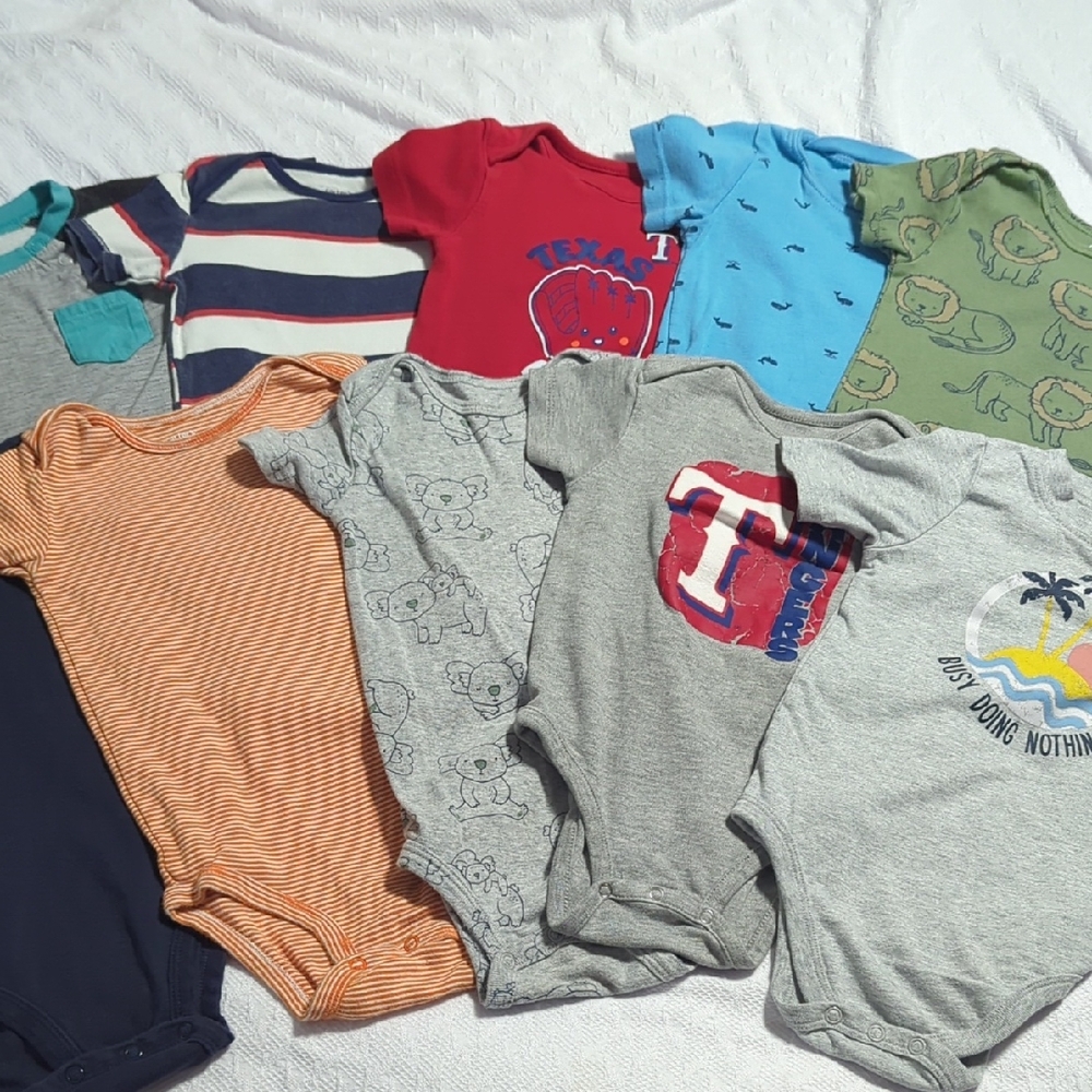 Assorted Baby Onesies Set